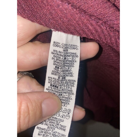 Free People Laguna Waffle Knit Thermal boho long sleeve hippie soft xs - Picture 12 of 12